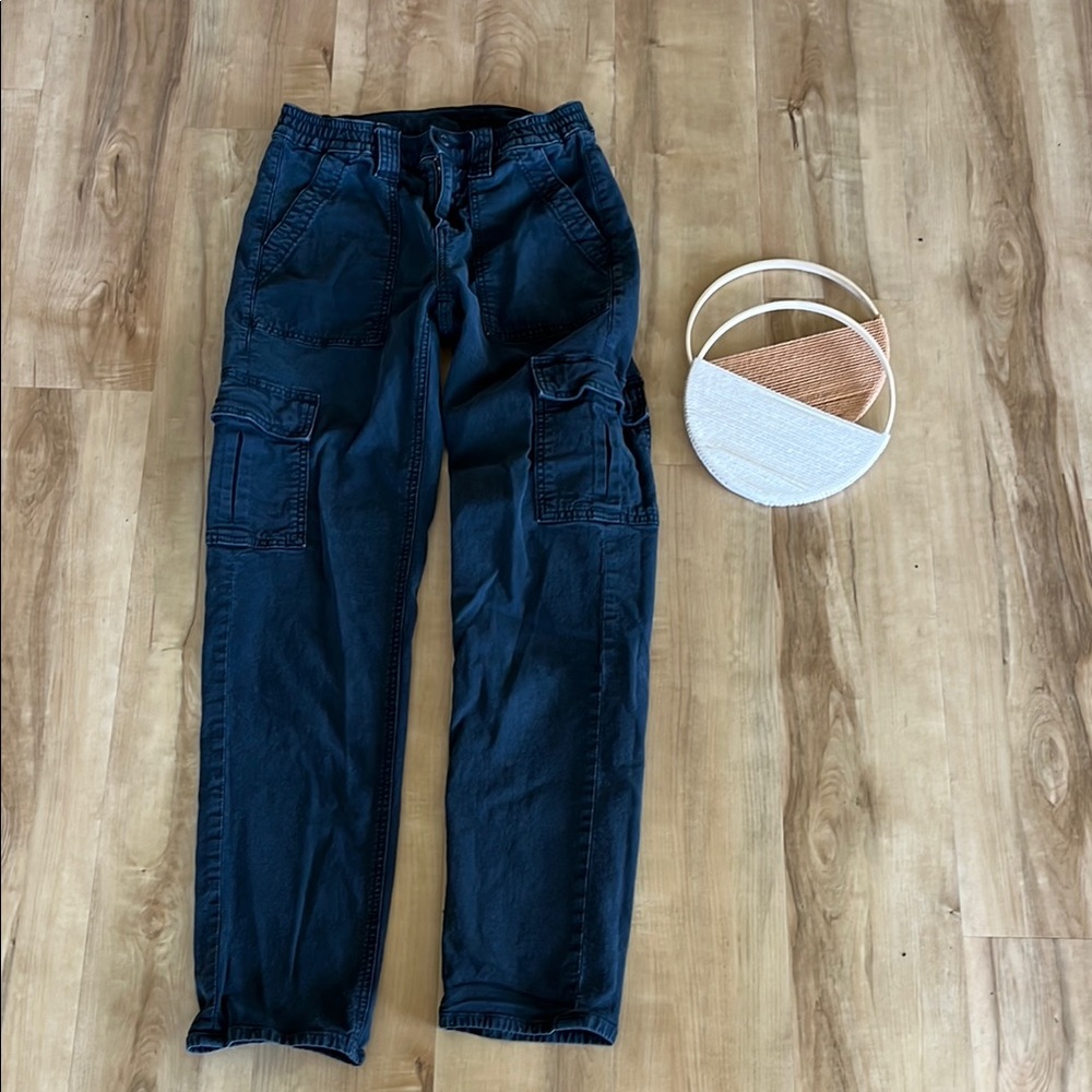 American Eagle Outfitters Navy Straight Leg Pants